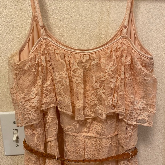 Salmon/pink dress - Picture 5 of 9